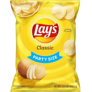 Classic Lays patato Chip fill with protien