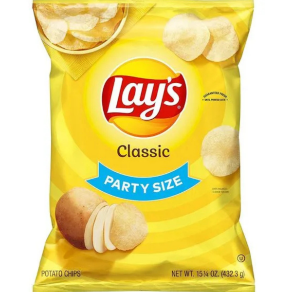 Classic Lays patato Chip fill with protien