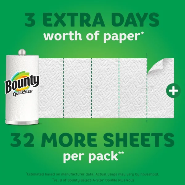 Bounty Classic tissues Orignal absorbent and easy dispose - Image 5