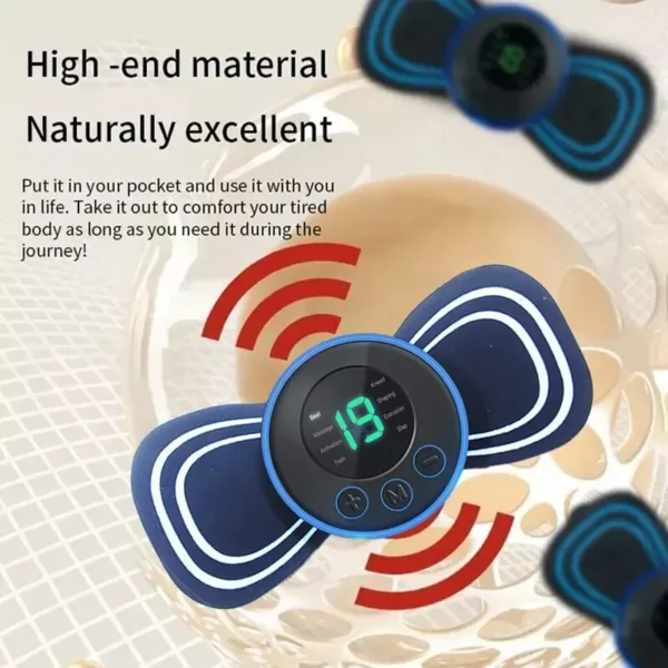 Body Massager,Wireless Portable Neck Massager with 8 Modess - Image 4