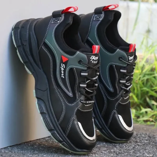 Leather Waterproof Sneaker Men’s Casual - Image 3
